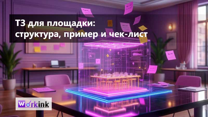 ТЗ для площадки: как составить задание на ивент-площадку, чтобы всё прошло по плану