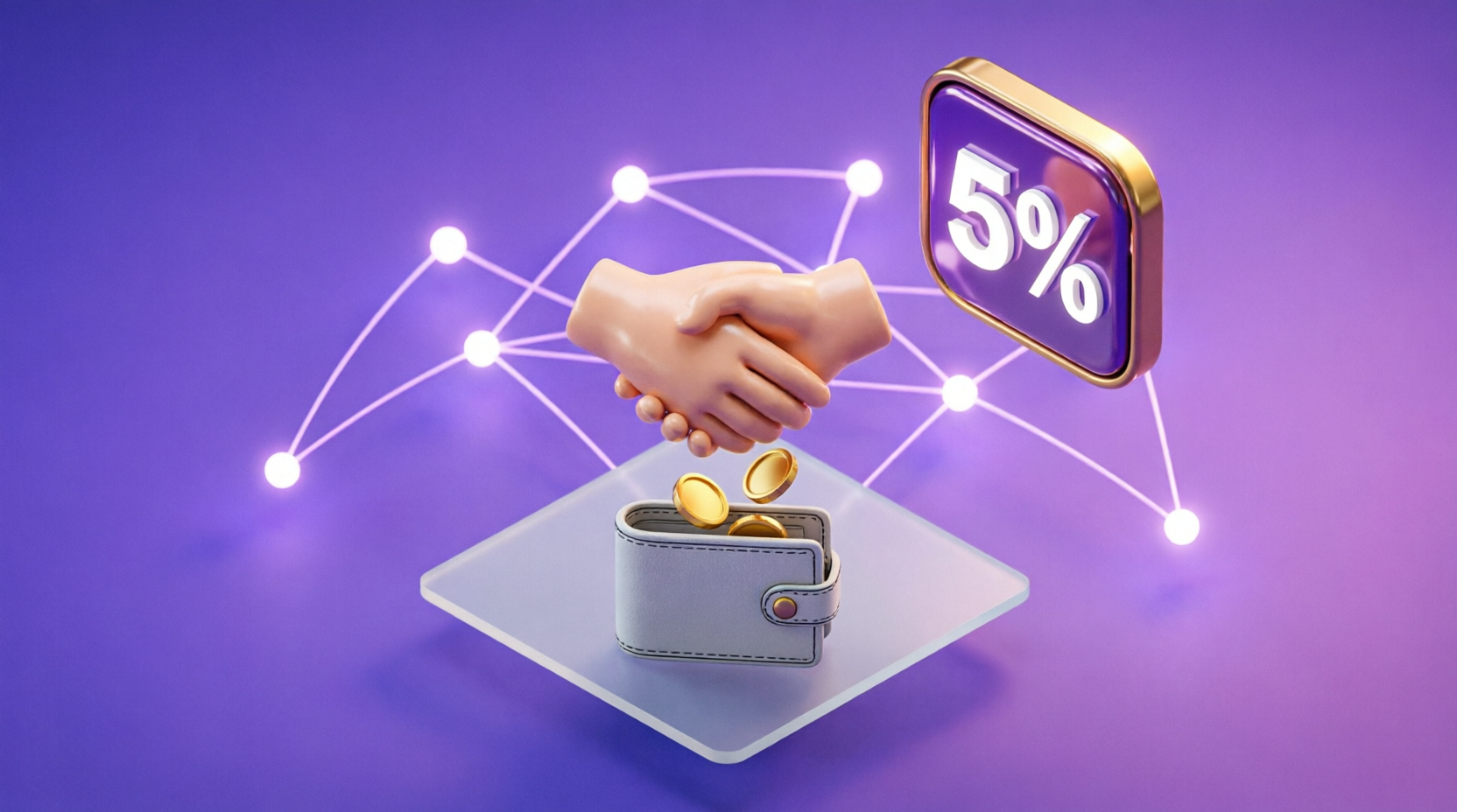 Партнёрская программа Workink: 5% с первого заказа друга и 300 ₽ ему на старт