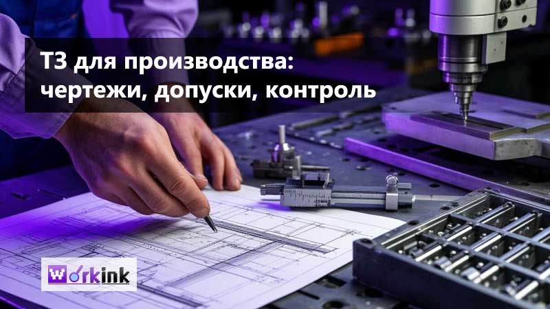 ТЗ для производства: чертежи, допуски и контроль качества партии