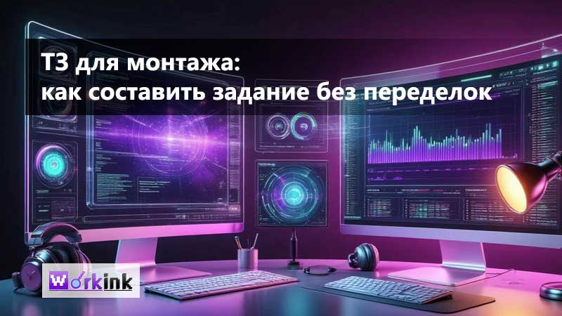 ТЗ для монтажа: как составить задание на видеомонтаж без переделок