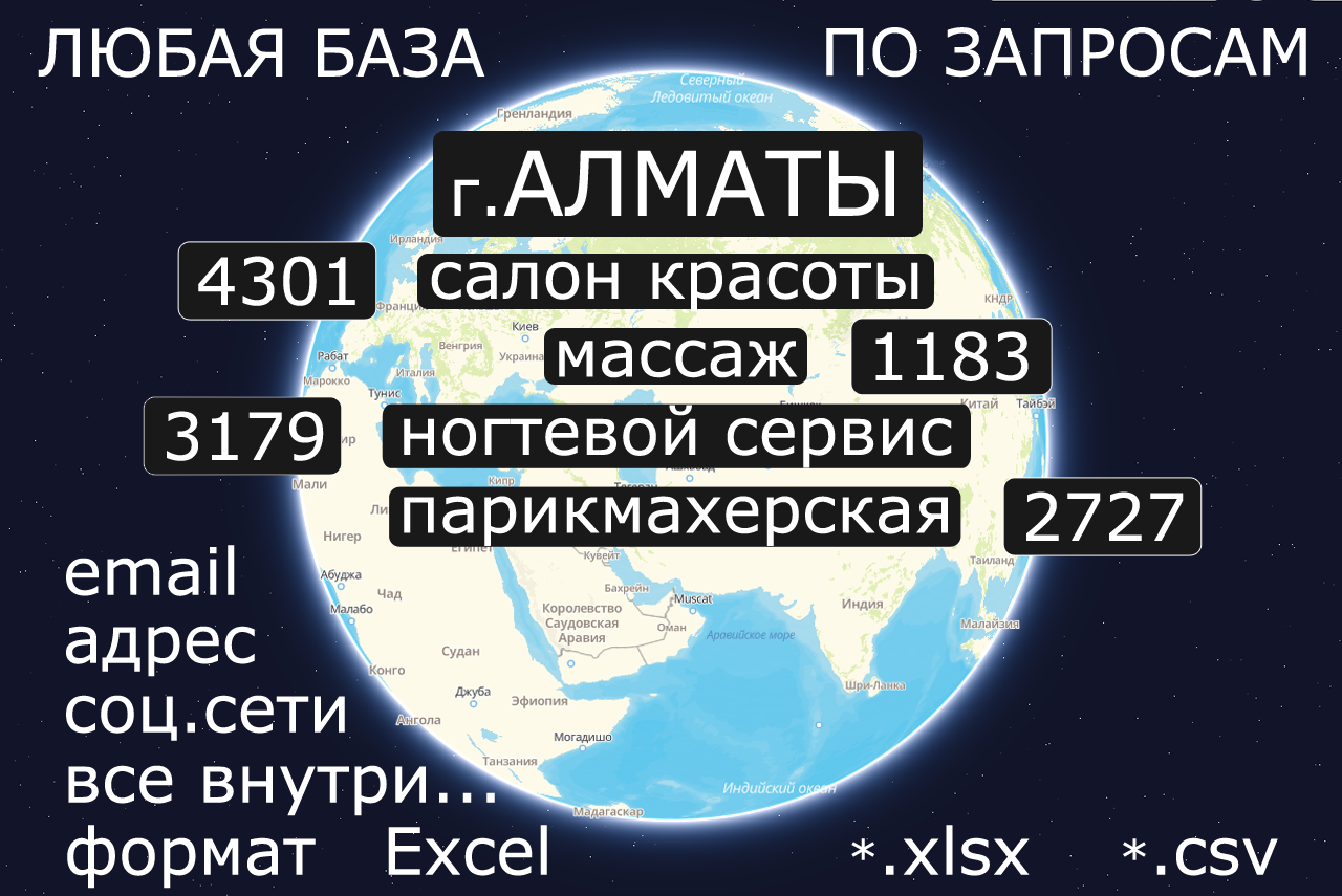 База компаний Алматы